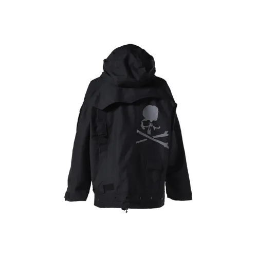 MASTERMIND WORLD Ikat-pattern Velour T-shirt