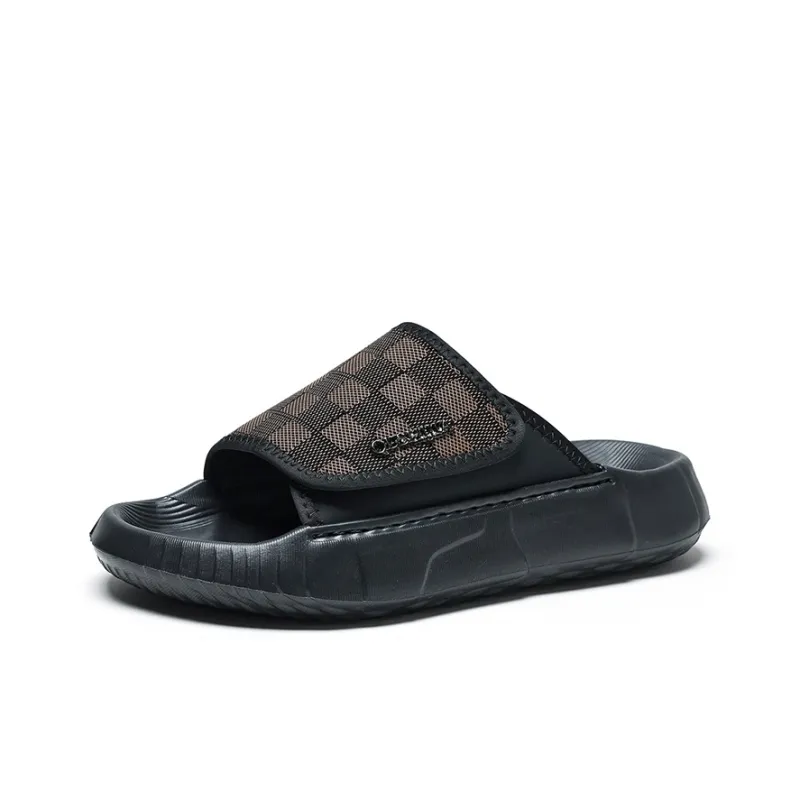Wolves • Family QUNLANGSHIJIA Rubber Sole Slide Slippers Men's-5