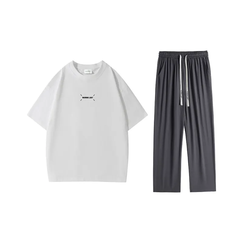 WARNING LIGHT Casual Pants Unisex-52