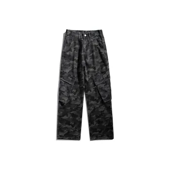 SWISS MILITARY Jeans Unisex Camouflage Gray