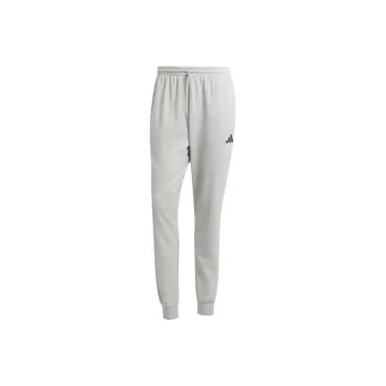 Adidas SportswearESSENTIALS FW24 Cozy French Terry Joggers Casual Pants Men's Medium Gray/Black