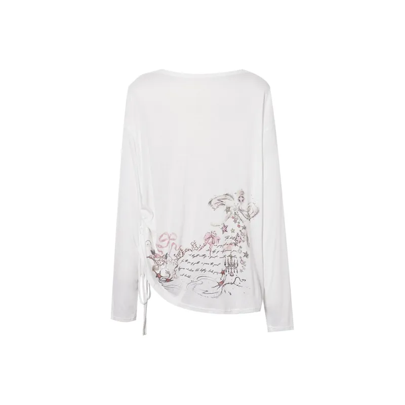 EPTISON WOMAN Drop Shoulder Sleeve T Shirt Women's-13