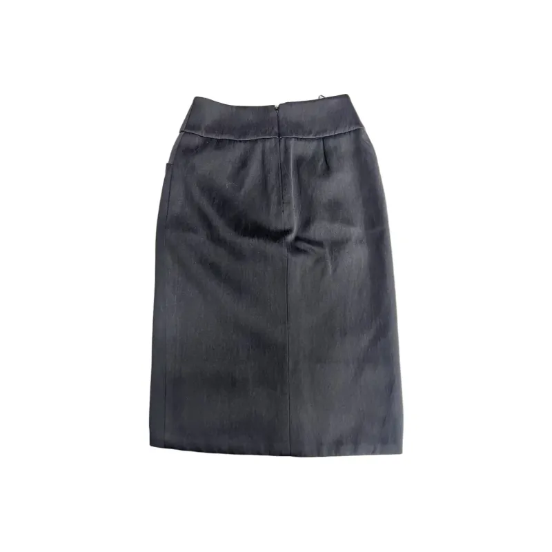 CHANEL Casual Long Skirt Women's Black-1