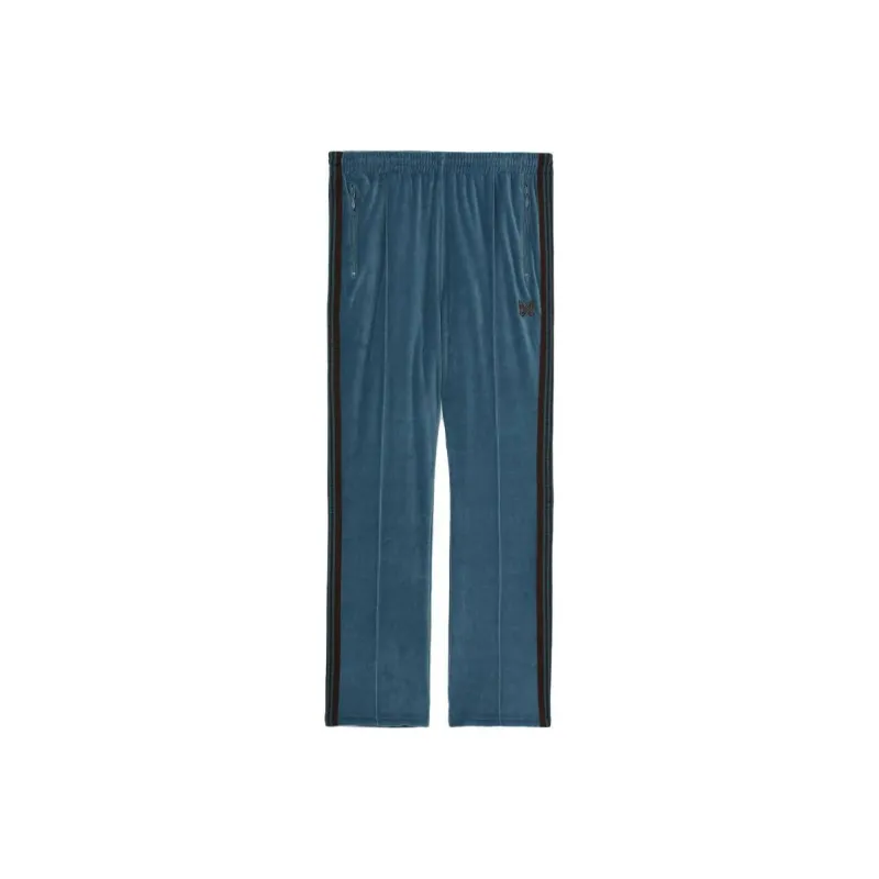 Needles Narrow Velour Track Pants-0
