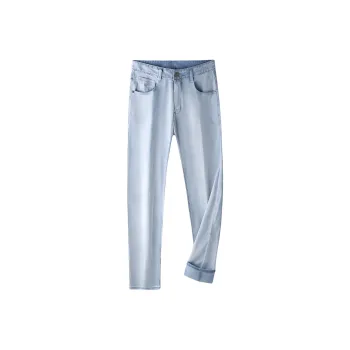 Devanro Jeans Men Light Blue