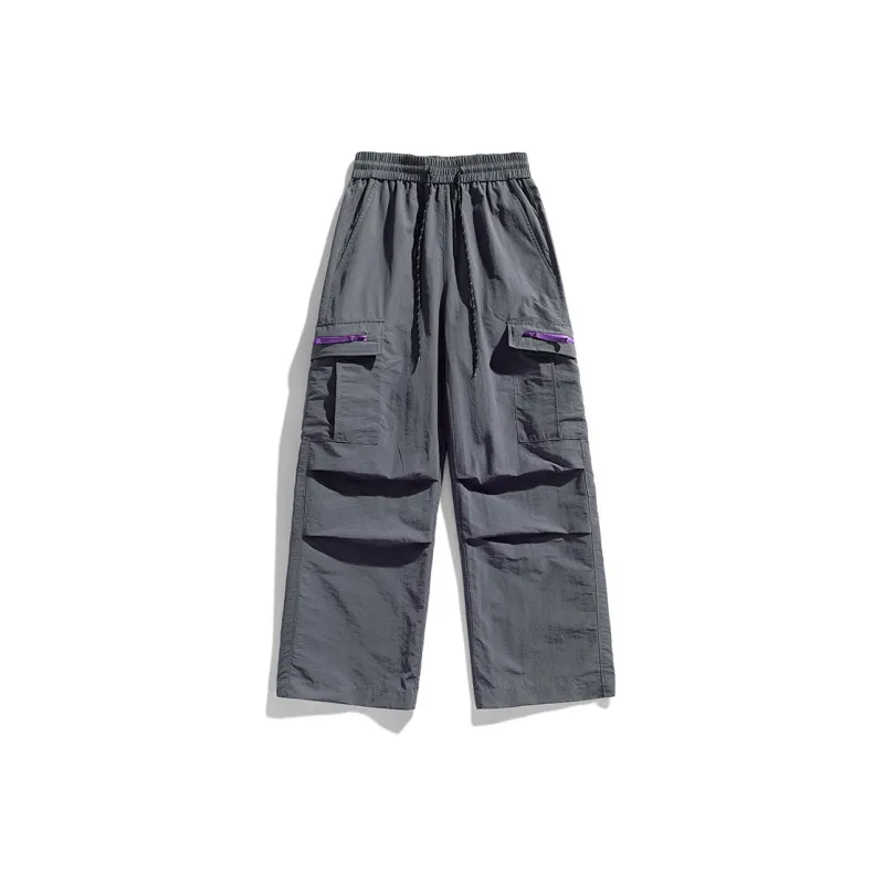 BENGEN Casual Pants Unisex-12