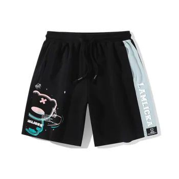 LAMLICKA Loose Fit Shorts Unisex Black