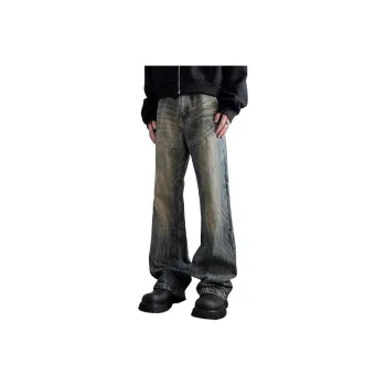 PANDA ADEVIL Jeans Unisex Yellow Mud