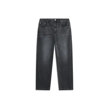 LiNing Sports Life Collection Jeans Men's Obsidian Gray