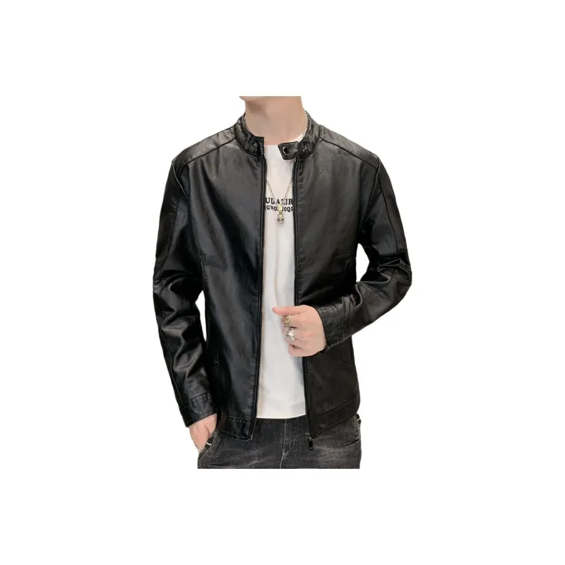 PIERRE CARDIN Leather Jacket Men's-0