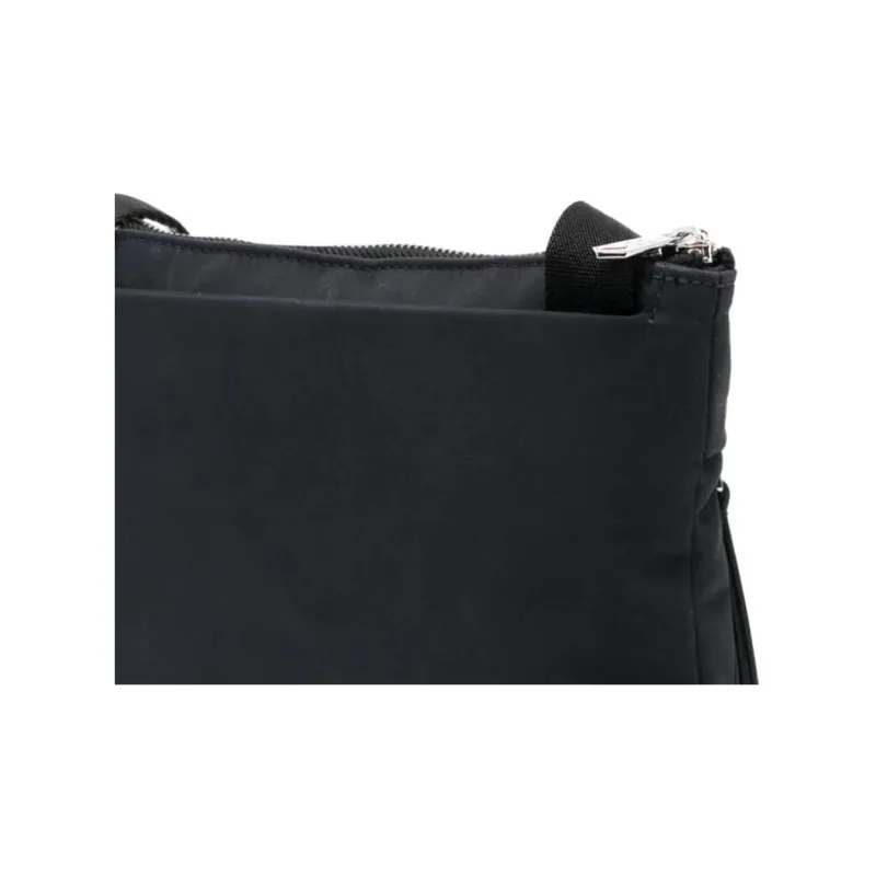 Paul Smith Cotton With Polyamide And Leather Messenger Bag Shoulder Bag Crossbody Bag Unisex Navy-2