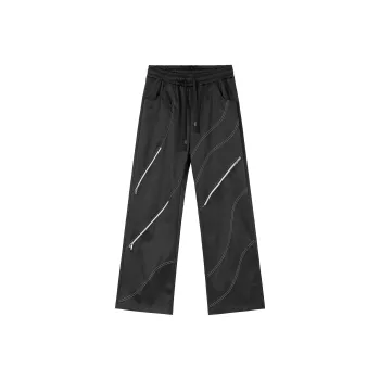 PILOTDRAGON P&D 24FW Casual Pants Unisex Black