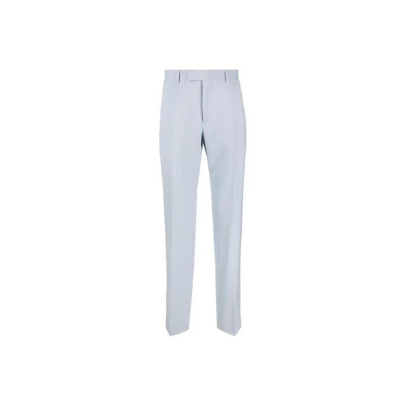 Sandro Suit Trousers Men Light Blue-0