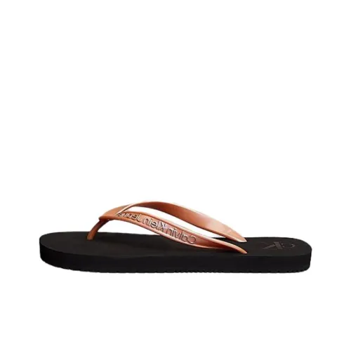 CKJ CALVIN KLEIN JEANS Flip Flops Women's Orange