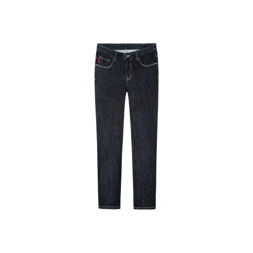 Dance With Wolves Jeans Men's Navy Blue