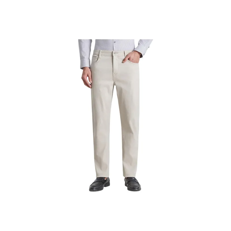 LESS IS MORE SS25 Jeans Men's Beige Yellow-0