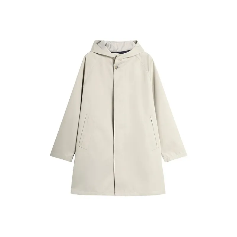 EHE Trench Coats Men Beige-0