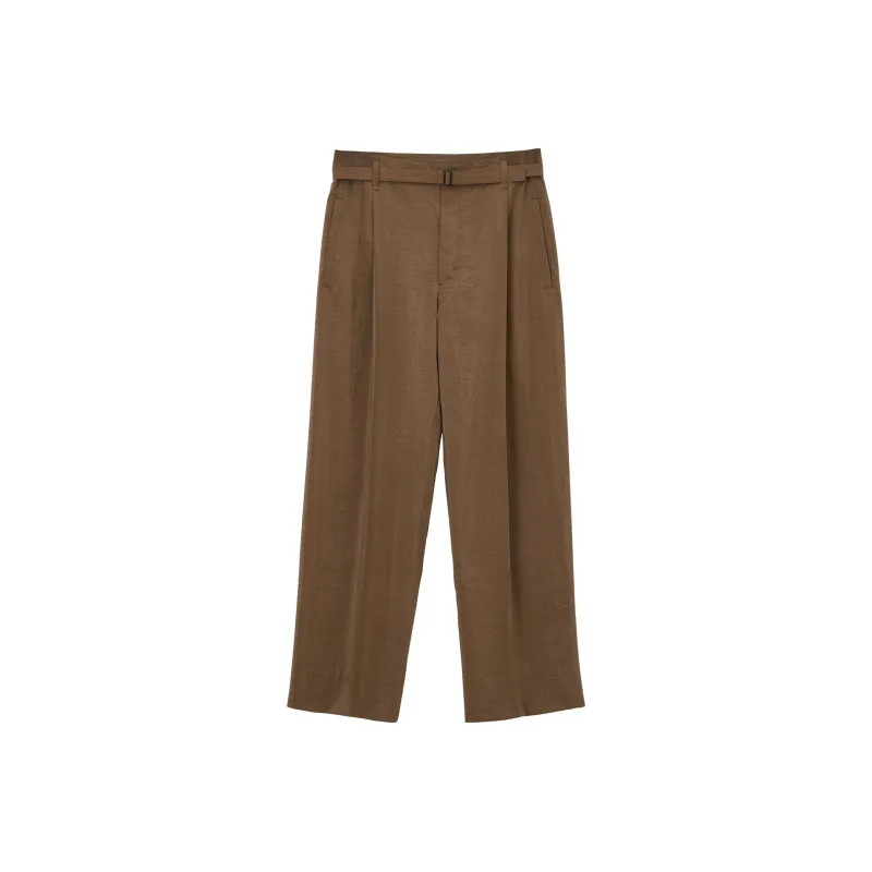 Lemaire Belted Straight Leg Trousers-0
