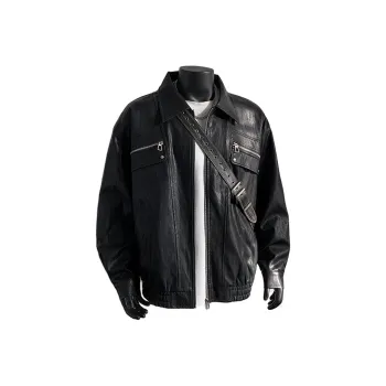 COMOWA Leather Jackets Unisex