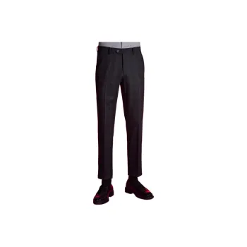 Yiwen Suit Trouser Men's Black Gray Color