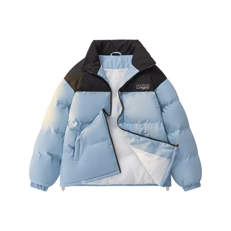 The Smurfs Puffer Jacket Unisex-4