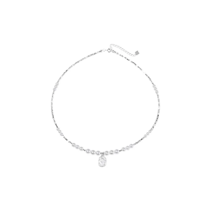 WINY 925 Sterling Silver Necklaces Women's Silver, White-0