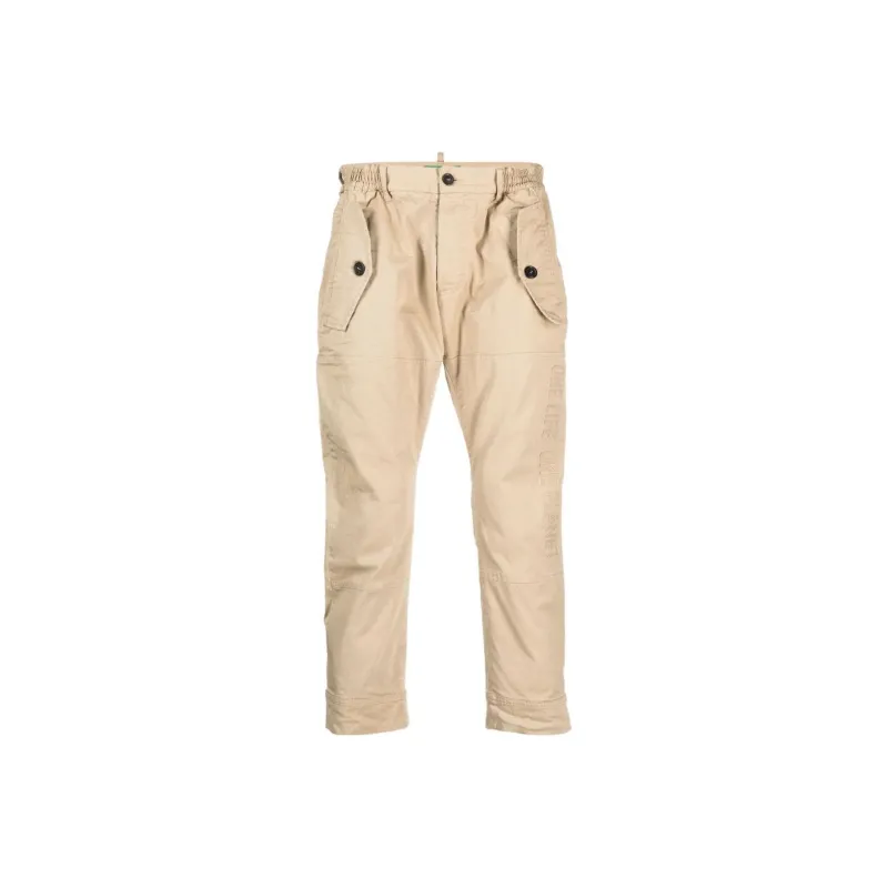 DSQUARED 2 Tapered Leg Cropped Trousers-0