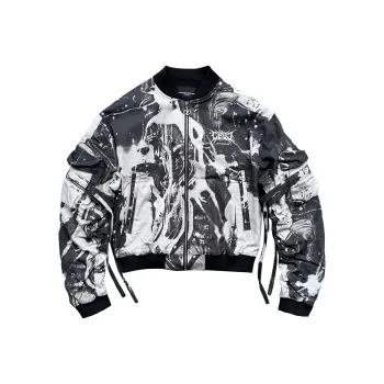 CEEC LA 24FW Coat Jacket Unisex Black White