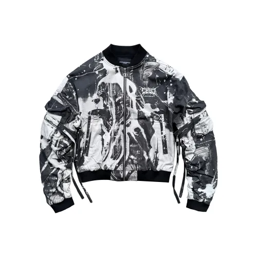 CEEC LA 24FW Coat Jacket Unisex Black White