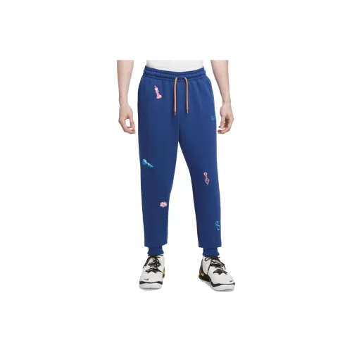 Nike Casual Pants Men Purple