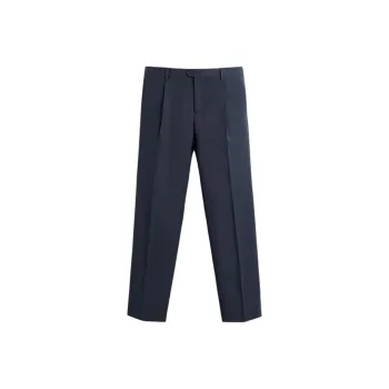 ZARA Suit Trouser Men's Blue/Asphalt Gray