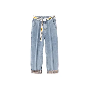 ELNHEN Jeans Unisex Bright Purple