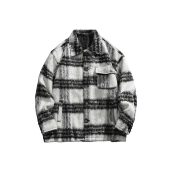 PEIMENG Jacket Unisex Matte Black