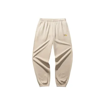 Anta Good Things Happen Knitted Sports Pants Unisex Light Smoke Gray