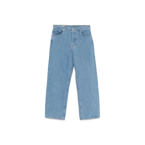 DRIES VAN NOTEN Straight Leg Button Fly Jean