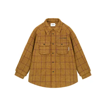 CANOTWAIT_ Puffer Jacket Unisex Brown