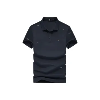 SEPTWOLVES Polo Shirt Unisex Navy Blue