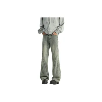 PANDA ADEVIL Jeans Unisex Vintage Blue
