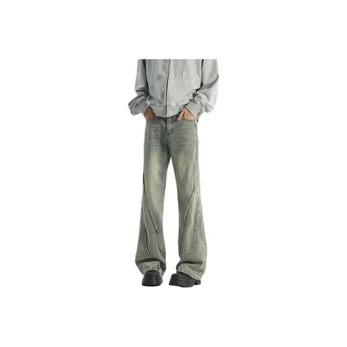 PANDA ADEVIL Jeans Unisex Vintage Blue