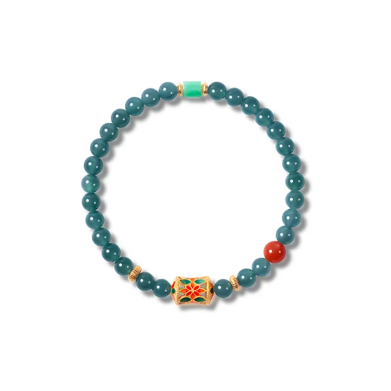 Atsuyama Bean Type Jadeite Bracelets Unisex-2