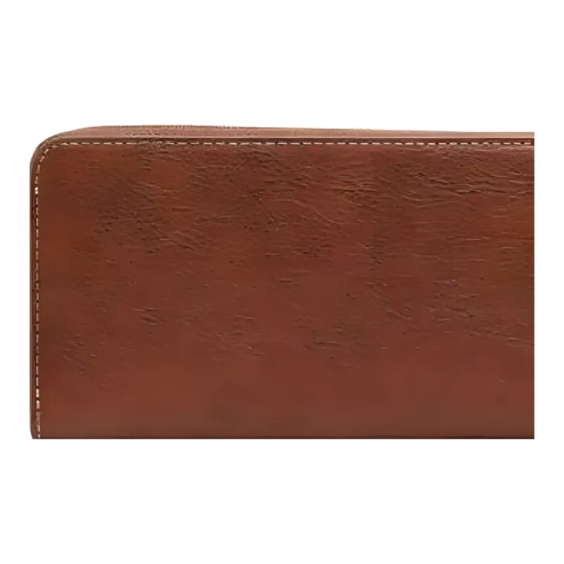 Mulberry Leather Wallet Women's Brown-3