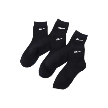 Warrior Knee High Socks Unisex 5 Pack Black