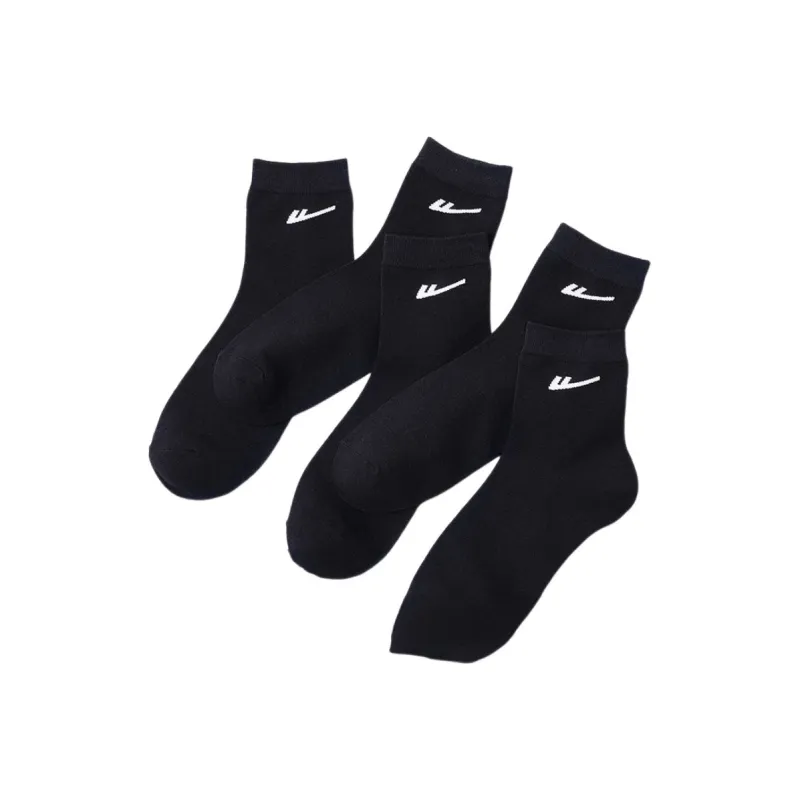 Warrior Socks Unisex 5 Pack Black-0