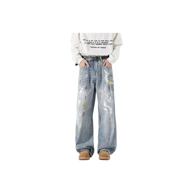 JASONWOOD Cowboy On The Run Jeans Unisex Light Blue-0