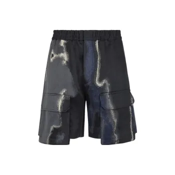 FENDI Casual Shorts Men Black