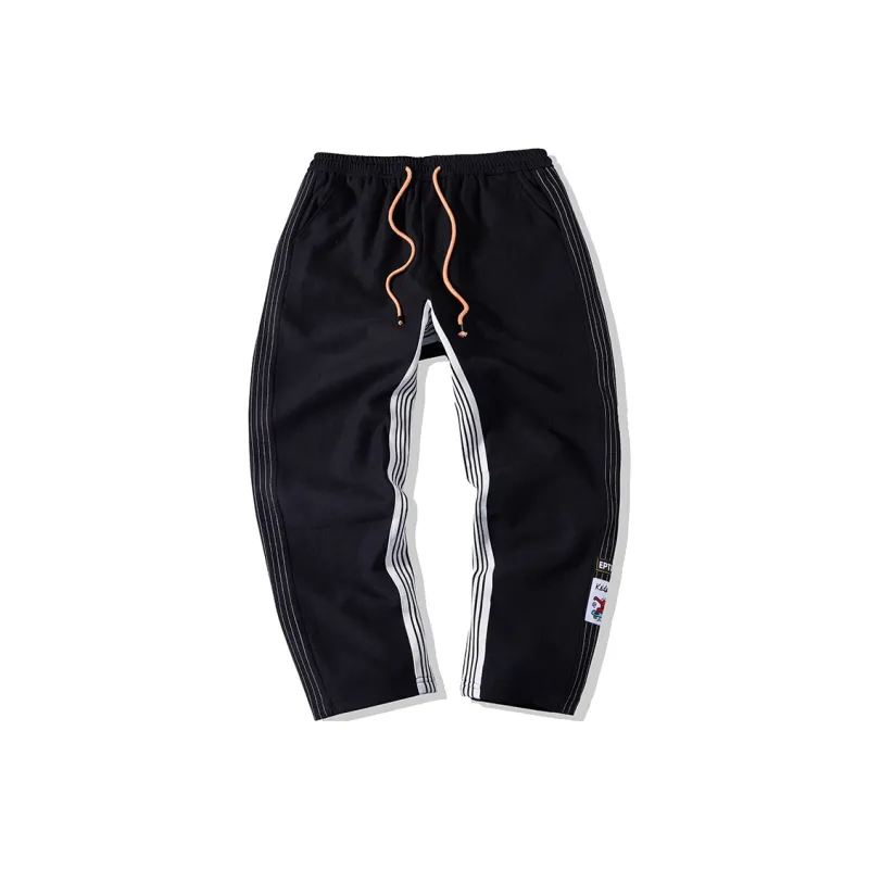 EPTISON Casual Pants Unisex Charcoal Black-0
