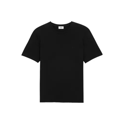 SAINT LAURENT Cassandre Crewneck T Shirt