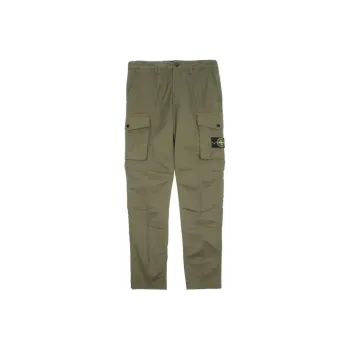 STONE ISLAND Cargo Pants Men's Green