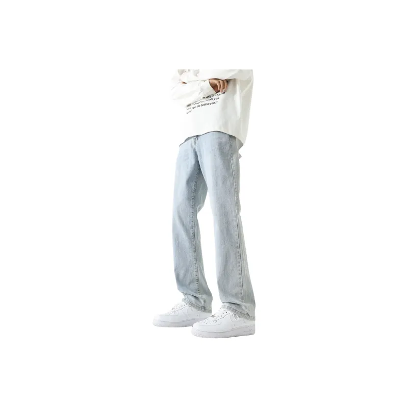 PANDA ADEVIL Jeans Unisex White-2