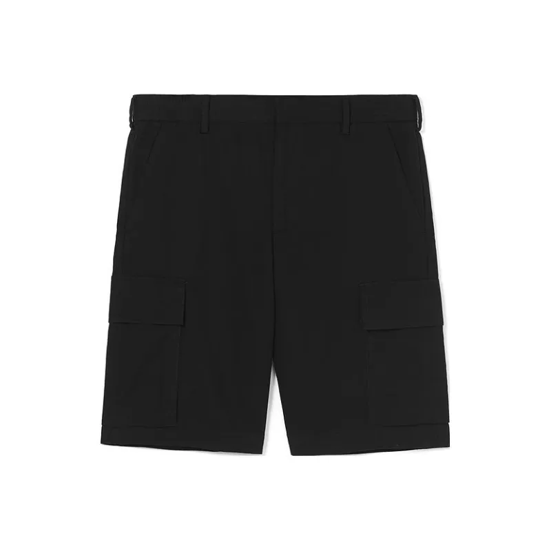 LACOSTE Cargo Shorts Men's Black-0